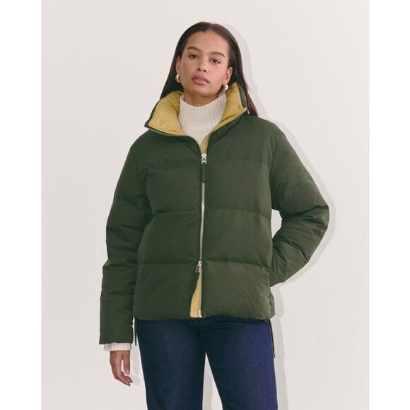 Everlane The Puffer Bomber Heavy Weight Down Puffer Jacket - Picture 1 of 11